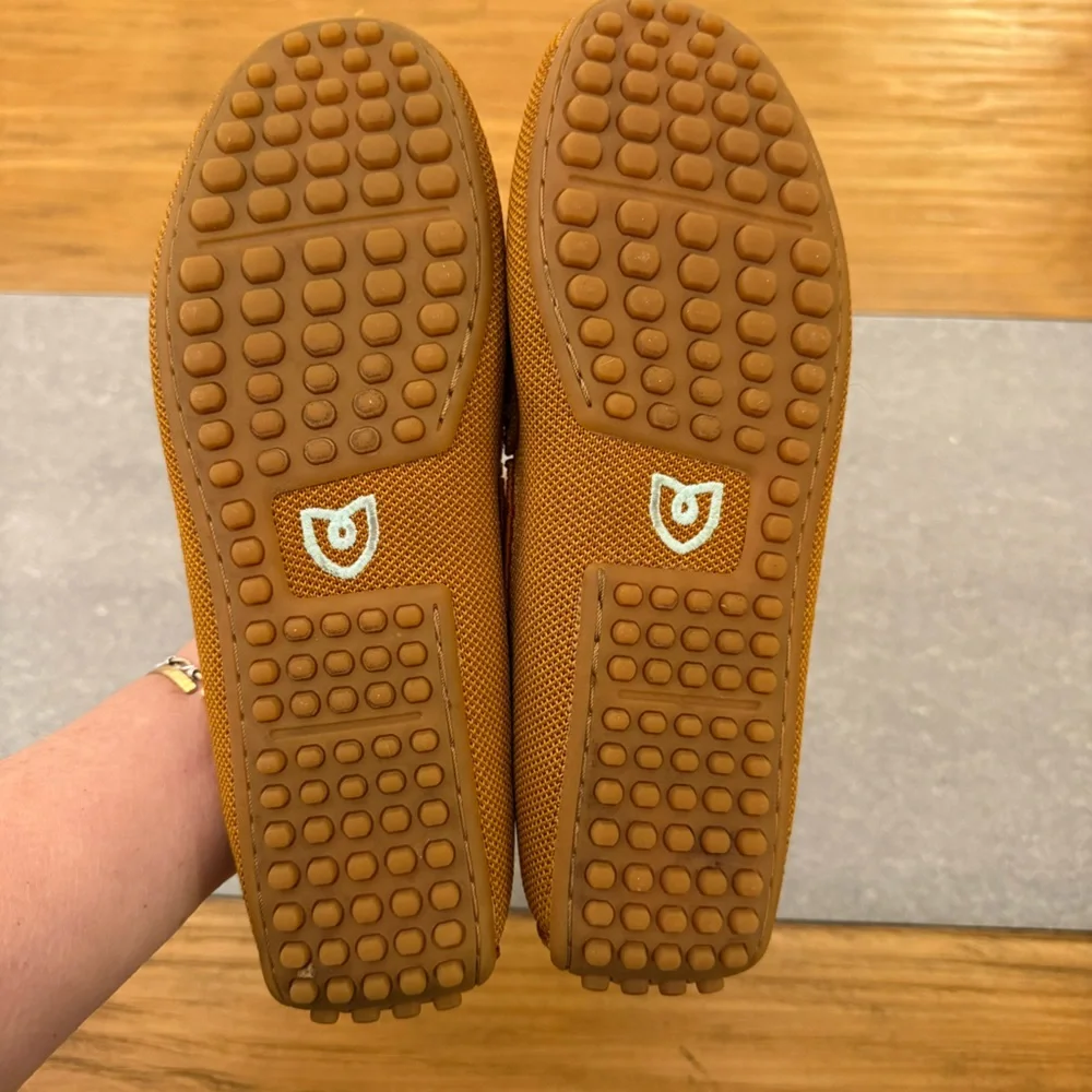 Rothy's The Driver Slip On Loafer Turmeric Mustard Orange Size 7.5 - Picture 8 of 12